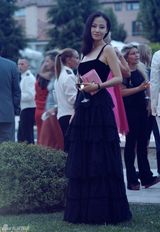 组图：谭卓威尼斯出席时尚活动