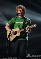 组图：全英音乐奖 艾德-希兰获英国最佳男歌手