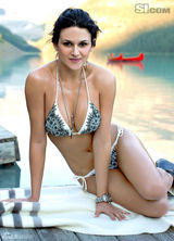 组图：巴拉圭标枪女选手超模性感写真