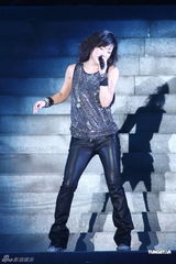 组图：林忆莲台北性感开唱 热情呼喊想歌迷