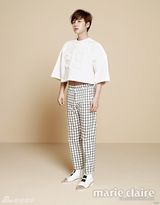 组图：张根硕时尚杂志大片 变身春季清新暖男