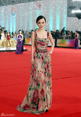 组图：霍思燕参演《王的盛宴》轻盈飘逸北京电影节