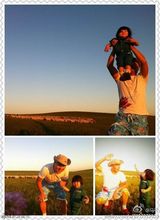 组图：马可爱女曝光 骑脖当有爱奶爸