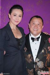 组图：刘嘉玲短裙丰腴现身 黎明憔悴祝寿曾志伟