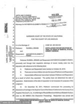 组图：凯蒂-佩里离婚协议书曝光 个人财产保全