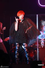 组图：泳儿演唱会带病上阵 险象环生幸无大碍