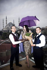 高清图：小宋佳最新杂志写真 时尚艳装尽显奢华高贵