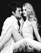 组图：林更新黑白影像写真 万人迷型男魅力无限