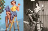 组图：揭秘美国招贴画创作幕后 大师老婆上阵当模特
