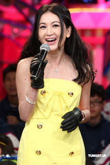 幻灯图：刘谦澄清绝对没有托儿 温碧霞性感现身