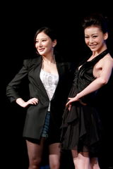 幻灯组图：胡静产后首度亮相 转变身份做监制