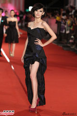 组图：群星亮相金钟奖红毯 林依晨陈柏霖受追捧