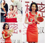 组图：戚薇新专辑5站连跑签售终病倒