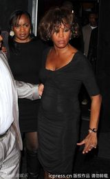 组图：惠特尼-休斯顿生前最后公开亮相照片曝光