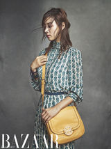 高清组图：韩星韩智慧秋季时尚写真高傲帅气