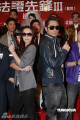 组图：《法证先锋III》试造型 佘诗曼遗憾缺席