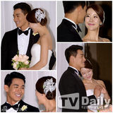 组图：韩星白智英郑锡元甜蜜完婚 姐弟恋修正果