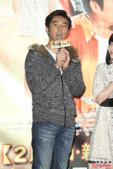 组图：獒犬林晖闵为新片造势 五月天携师弟助阵