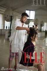 高清图：赵薇《ELLE》封面大片 幸福女人高贵自信