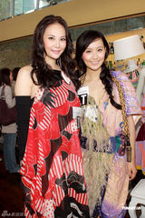 组图：陈法拉琦琦等出席活动 透露圣诞愿望