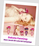 组图：达科塔-范宁拍香水广告 粉嫩装扮俏丽