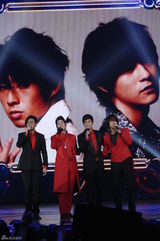 组图：江苏卫视春晚录制 F4合体亮相李宇春献唱