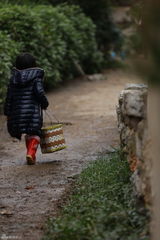 组图：爸爸去哪儿第六期海量图 萌宝帅爸卖菜忙