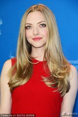 组图：《拉芙莱斯》记者会 阿曼达红裙迷人
