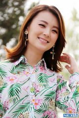 组图：毛林林拍摄唯美写真 长篇剧集近期将播