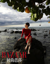 高清图：陈数毛里求斯公益大片释放真我