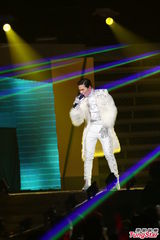 组图：萧敬腾台湾热力开唱 劲歌热舞造型多变