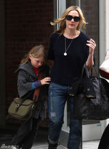 幻灯：凯特-温斯莱特携女出街 手指上已无婚戒