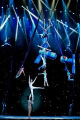 高清组图：双拥晚会 杂技《星空之恋》