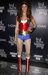 幻灯：好莱坞女星万圣节礼服 女仆护士应有尽有