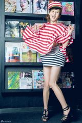 高清图：《名师高徒》嘉宾刘成吟被喻“邻家女孩”