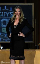 高清组图：安妮斯顿约翰逊迪亚兹捧场男士选择奖