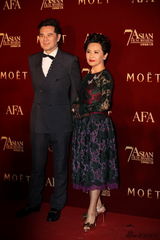 组图：亚洲电影大奖香港举行 群星亮相红毯