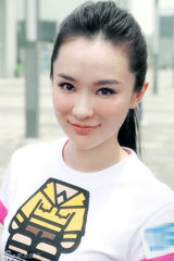 高清图：霍思燕任浦东旅游大使  带“海宝”逛世博