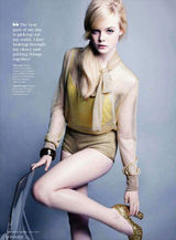 组图：艾丽-范宁登《嘉人》杂志 小仙女蜕变成熟