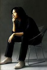 幻灯图：冯德伦登杂志封面 油画质感写真深沉