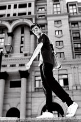 组图：吴超杂志大片演绎型男春光乍泄