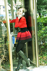 高清组图：青春美少女玩儿街拍 日本拍摄杂志大片