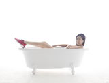 高清组图：韩星金莎朗健身写真大胆裸露自然性感