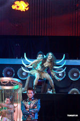 高清组图：周杰伦台北开唱 超时代未来世界登场