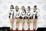 高清组图：Kara以性感造型亮相新专辑发布会