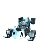 高清组图：动画影片《波鲁鲁冰雪大冒险》曝赛车图