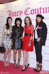 组图：MandyLieu红裙亮相 徐濠萦文咏珊同场