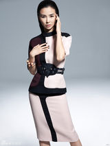 组图：姚星彤时尚写真展现干练气质