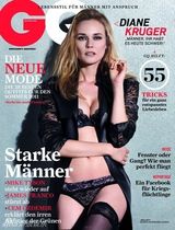 组图：德国美女黛安-克鲁格登《GQ》封面秀风情