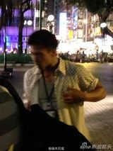 组图：王力宏与锤哥汤唯香港拍夜戏 安志杰现身